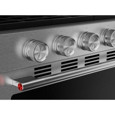 30" Kitchenaid 5.0 Cu. Ft. Smart Slide-in Gas Range with Convection Cooking Modes and 2-in-1 Burner - KSGS530SPS